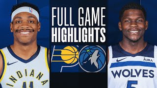 PACERS at TIMBERWOLVES  FULL GAME HIGHLIGHTS  December 16 2023 [upl. by Yt]