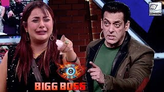 Bigg Boss 14 Weekend Ka Vaar Salman Khan gets angry with Arshi Khan refuses to talk to her [upl. by Anipsed]