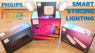 Philips Hue Smart Lighting Setup with TV Sync [upl. by Itsirk]