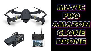 Generic DJI Mavic Pro CLONE DRONE Review  AmazonReview HolidayGiftIdeas [upl. by Lidda990]