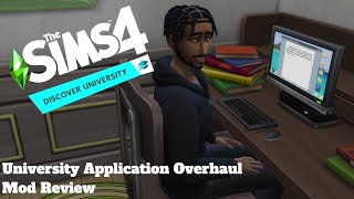 University applications in The Sims 4 just got a MAJOR overhaul  The Sims 4 Mod Review [upl. by Trebla274]