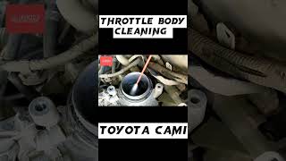 Throttle body cleaning  Toyota Cami [upl. by Oj480]