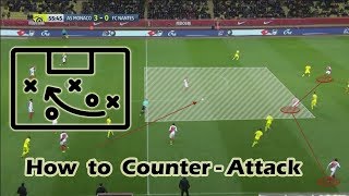 How to Counter Attack Effectively in Football Football Tactical Tips [upl. by Elinore767]