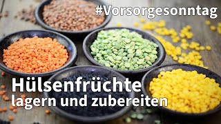 Linsen Erbsen Bohnen  perfekt für die Vorsorge  Reis mit Linsen und Hühnchen  Zubereitung [upl. by Asetal697]