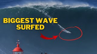 Guiness record of a SURFED wave [upl. by Gerius]