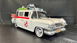 Hasbro Track and Trap Ghostbusters ECTO1  Customized with Lights and Siren [upl. by Eisinger640]