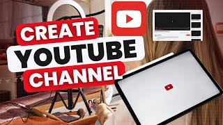 How to Create a YouTube Channel on iPad [upl. by Johannah]