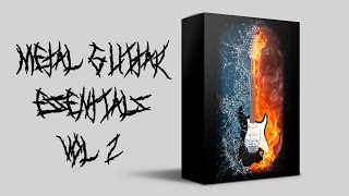 FREE Metal Guitar Essentials Vol 2 Loop Kit  Heavy Metal Guitar Sample Pack 2020 [upl. by Nero]