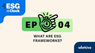 What are ESG Frameworks [upl. by Asirrac]