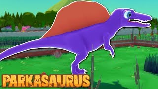 SPINOSAURUS ESCAPES  Parkasaurus Gameplay  Dinosaur Park Simulator Game [upl. by Iglesias]