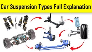 How Different Types of Suspension System Works Explained in Details [upl. by Hannala]