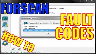 Forscan Tutorial  How To Read And Delete Fault Codes [upl. by Natala]