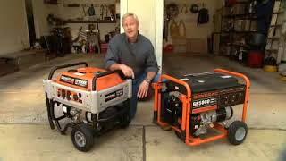 Generac Power Systems GP8000E Portable Generator [upl. by Hourigan]