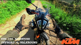 KTM 790 Adventure 2023  Offroad and Walkaround [upl. by Kerad]