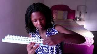 How to Knit a Blanket with a Loom [upl. by Gery]