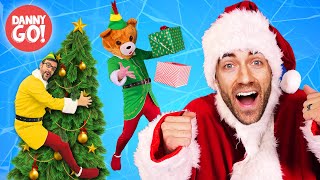 quotSanta Freeze Dancequot 🎅🏼❄️  Danny Go Christmas Songs for Kids [upl. by Torto715]