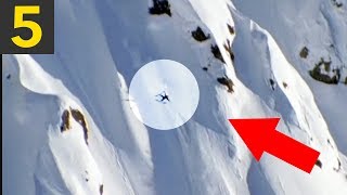 Top 5 Biggest Skiing Wipeouts [upl. by Inatirb]