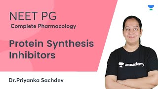 Protein Synthesis Inhibitors  Complete Pharmacology  NEET PG  DrPriyanka Sachdev [upl. by Jade950]