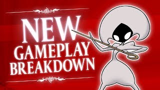 Hollow Knight Silksong ► NEW Gameplay Analysis [upl. by Ardnasal249]