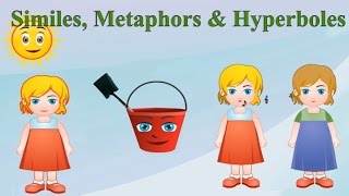 Similes Metaphors amp Hyperboles Differences Examples amp Practice for Kids [upl. by Krum686]