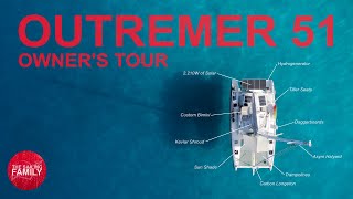 Outremer 51 Owners Tour 🎥81🇦🇺 [upl. by Nnywg366]