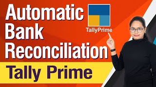 How to use the Auto Bank Reconciliation feature in Tally Prime [upl. by Eislel]