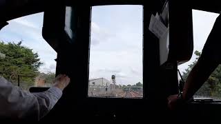 London Underground 1938 Stock ride behind the driver’s cab Amersham – HarrowontheHill Coach D DM [upl. by Assila]