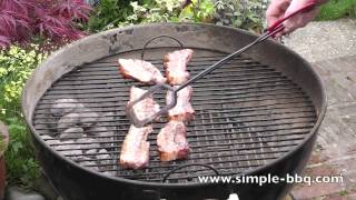 How to BBQ pork belly slices perfectly every time [upl. by Wixted507]