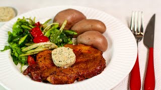 SALZSTANGENBUTTER  Kräuterbutter selber machen [upl. by Notsek283]