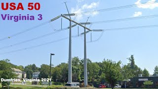 USA 50 Power lines in Virginia 3 268 [upl. by Eitsym403]