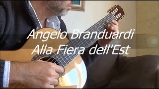 Fingerstyle Guitar TAB  Angelo Branduardi  Alla fiera dellEst quotSuccessi Italianiquot Nr8 [upl. by Bergin]