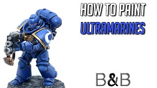 How to paint Ultramarines [upl. by Goulette]