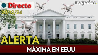 DIRECTO ALERTA MÁXIMA EN EEUU POR LOS DRONES CIERRE DEL GOBIERNO Y TRUMP AMENAZA A EUROPA [upl. by Eellac]