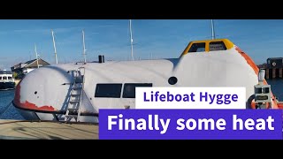 Lifeboat conversion Ep 57 Finally got the woodburner going for the first time [upl. by Baras]