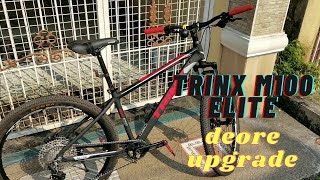 Trinx M100 Elite Deore Upgrade [upl. by Xirtaeb]