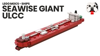 LEGO Seawise Giant ULCC Ship MOC [upl. by Alfredo]