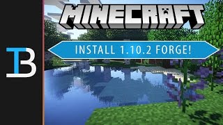 How To Download amp Install Forge In Minecraft 1102 [upl. by Keefer]