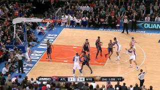 The Jeremy Lin Show Vs Atlanta Hawks 22212 [upl. by Kcyred]