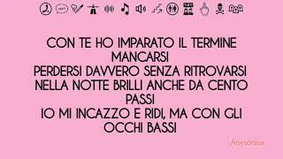 Come nelle canzoni  Coez testo [upl. by Ogilvie939]