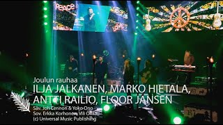 OLD VERSION Raskasta Joulua 2019  quotJoulun Rauhaaquot feat Marco Floor etc English Lyrics [upl. by Arvind]