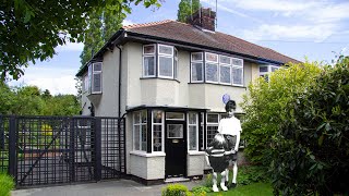 John Lennons Houses in Liverpool Now and then [upl. by Kroy]