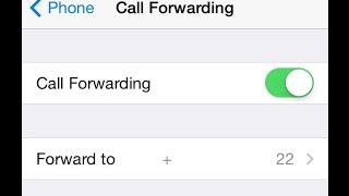 iPhone Call Forwarding Setup [upl. by Mharba]