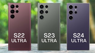 Galaxy S22 Ultra vs S23 Ultra vs S24 Ultra Specs Comparison [upl. by Inus]