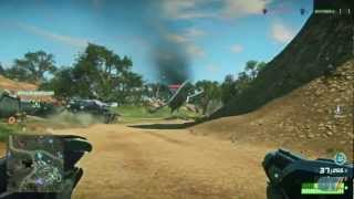 EPIC MASSIVE BATTLE Planetside 2 PC Max Settings [upl. by Melise538]