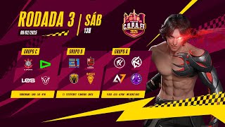 COPA FF 🚨 PRÉLBFF 🏆 RODADA 3  GRUPOS A C e D  LBFF 🚨 freefire [upl. by Airamzul]