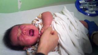 Newborn baby 2 month vaccination [upl. by Ennoval926]