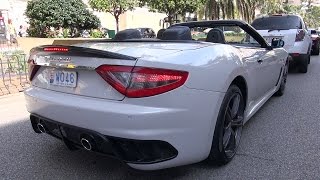 Maserati GranCabrio MC Centennial Edition  Start Up amp Rev Sound [upl. by Barrow]