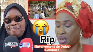 Oh😭Enterrement de l’actrice Daba Soumaré Sa Fille inconsolable verse de Chaudes l’arme ‘’Sama yaye [upl. by Andriana]