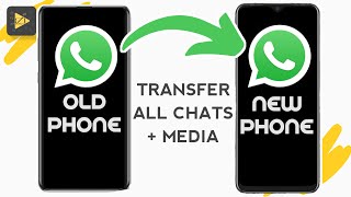 how to Transfer your EXACT WhatsApp as it is to New Phone android [upl. by Enyahc]