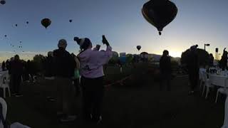 Albuquerque Balloon Fiesta 2024 in 360 [upl. by Aurea]